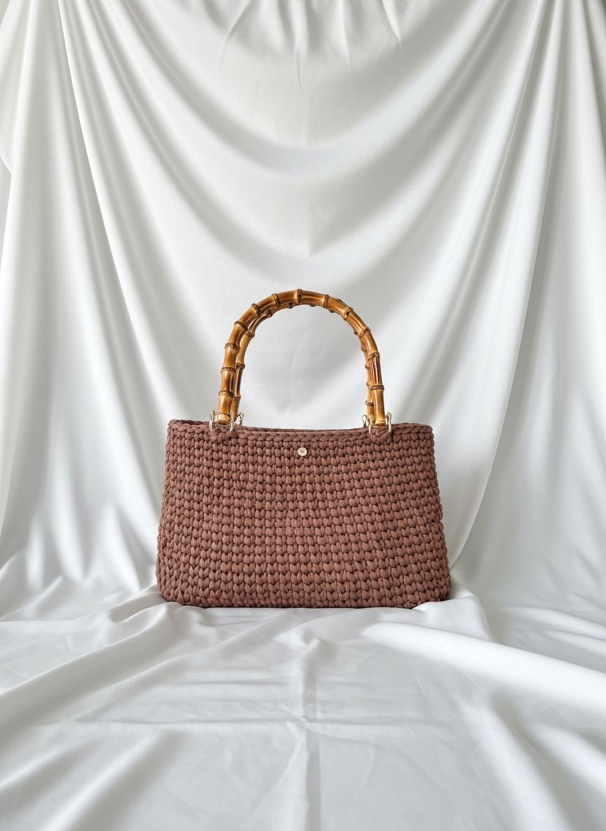 BORSA TERRI - shopper con manici rigidi