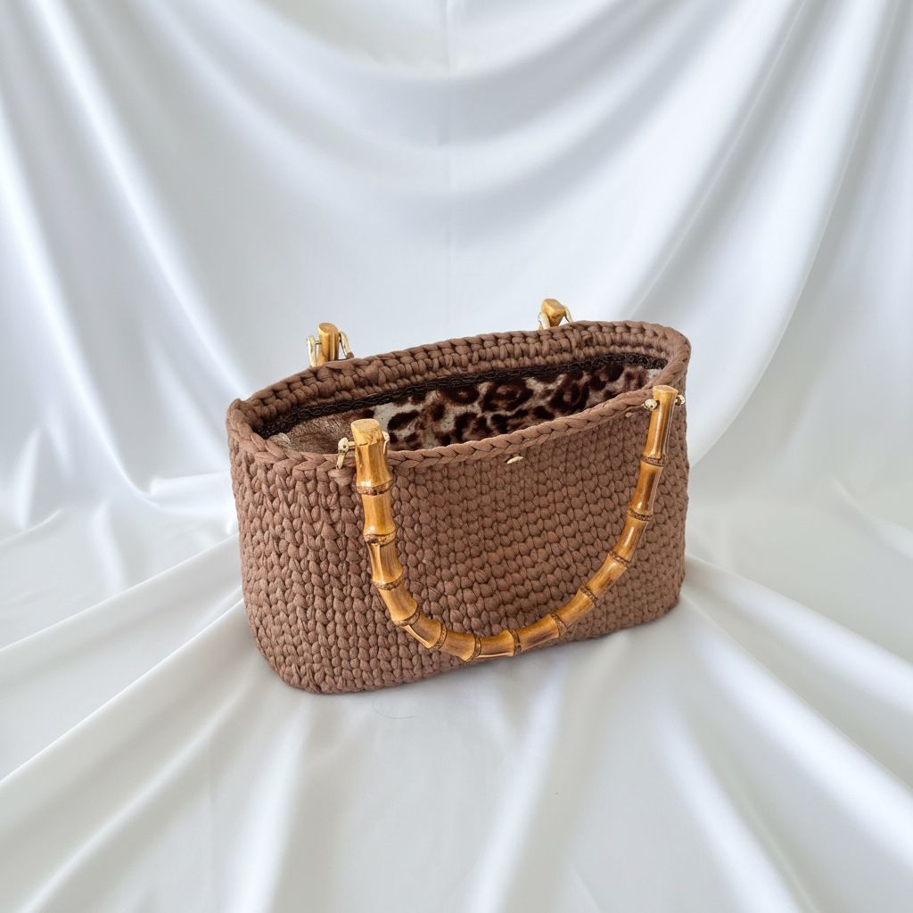 BORSA TERRI - shopper con manici rigidi
