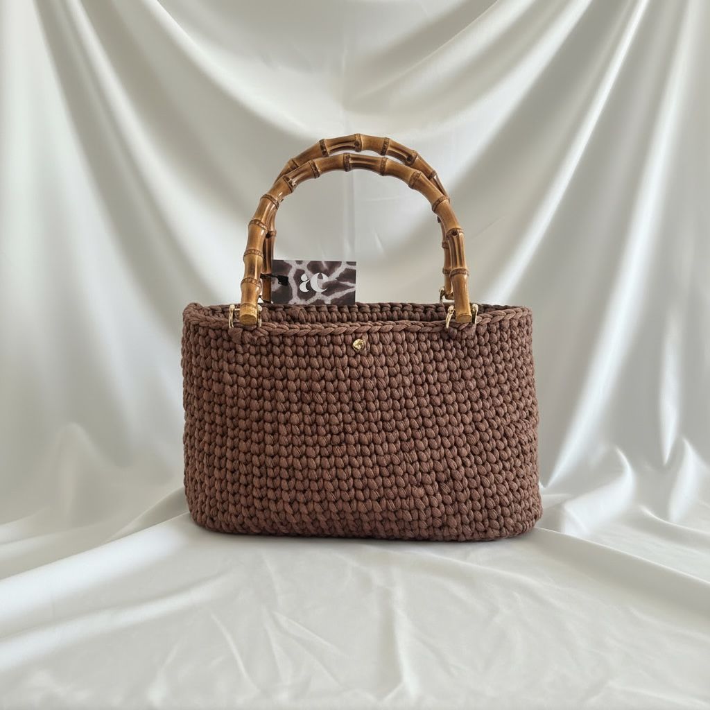 BORSA TERRI - shopper con manici rigidi